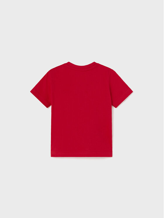 Mayoral Mayoral T-Shirt 1025 Czerwony Regular Fit