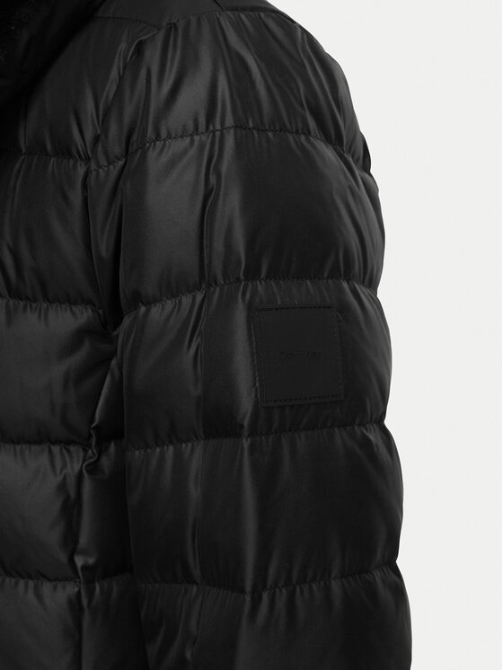 Calvin Klein Calvin Klein Kurtka zimowa LV044H507G Czarny Regular Fit