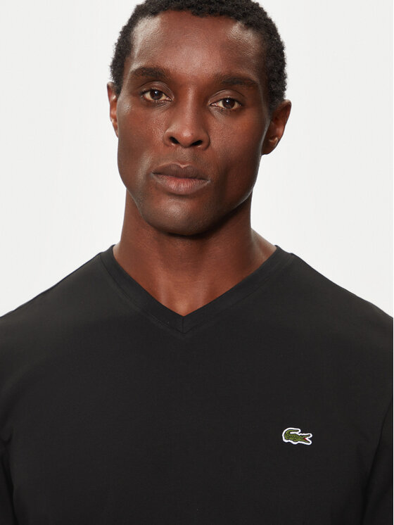Lacoste Lacoste Tricou TH5077 Negru Regular Fit