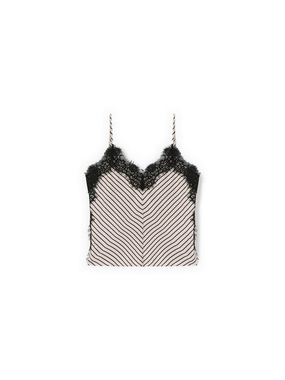 Motivi Motivi Top D085Q000601N001 Crema Regular Fit