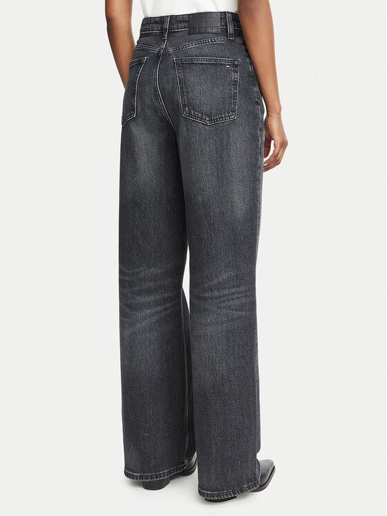 Tommy Jeans Tommy Jeans Jeansy Claire DW0DW23499 Czarny Wide Leg