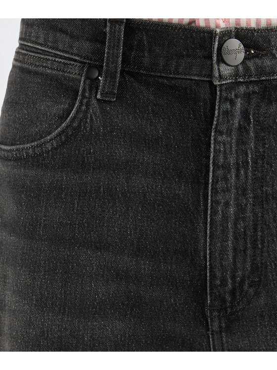 Wrangler Wrangler Szorty jeansowe Jort Shorts Szary Relaxed Fit