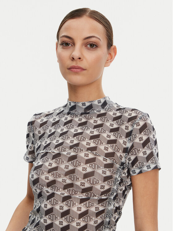 HUGO HUGO T-shirt 50537187 Šarena Regular Fit