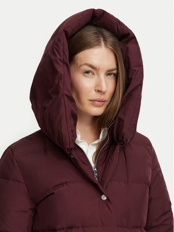 LAUREN RALPH LAUREN LAUREN RALPH LAUREN Vatovaná bunda 297962420004 Bordová Oversize