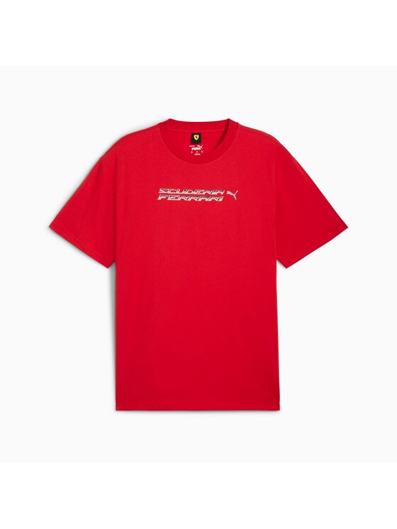 Puma Puma T-Shirt 627038 Czerwony Regular Fit