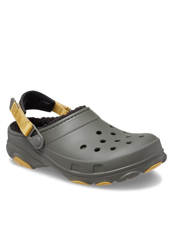 Crocs Crocs Шльопанці Crocs All Terain Lined Clog 207936 Хакі
