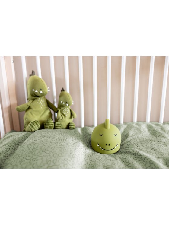 Trixie Baby Trixie Baby Lampka nocna Silikonowa lampka nocna - Dinozaur Zielony