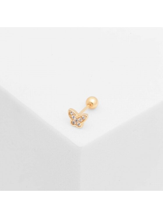 ANIA KRUK ANIA KRUK Piercing SRUKS0350Z Żółte złocenie