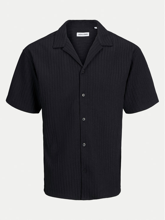 Jack & Jones Jack & Jones Ing Massimo 12269640 Fekete Relaxed Fit