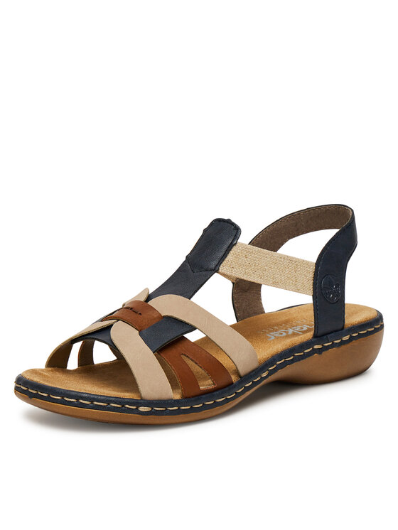 Rieker Rieker Sandalen 65918-90 Dunkelblau
