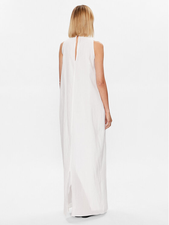 Fabiana Filippi Fabiana Filippi Лятна рокля ABD273B590 Бял Relaxed Fit