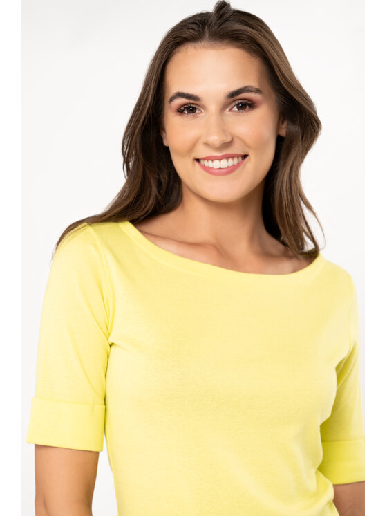 QUIOSQUE QUIOSQUE Halenka 22-TD-BS1 Zelená Regular Fit