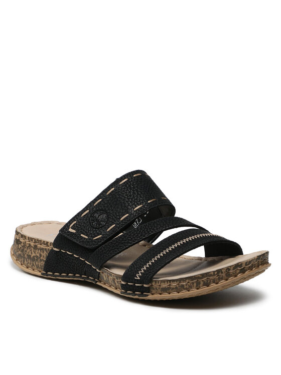 Rieker Rieker Šlepetės 61150-01 Juoda