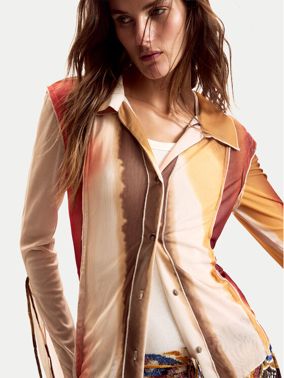 Desigual Desigual Särk Lacroix 26SWTK28 Värviline Regular Fit