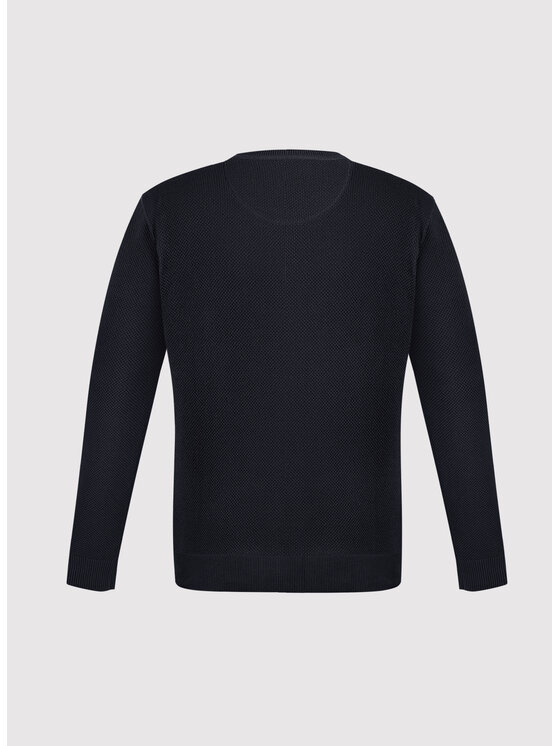 Pako Lorente Pako Lorente Sweter P25WF-2X-001 Granatowy Classic Fit
