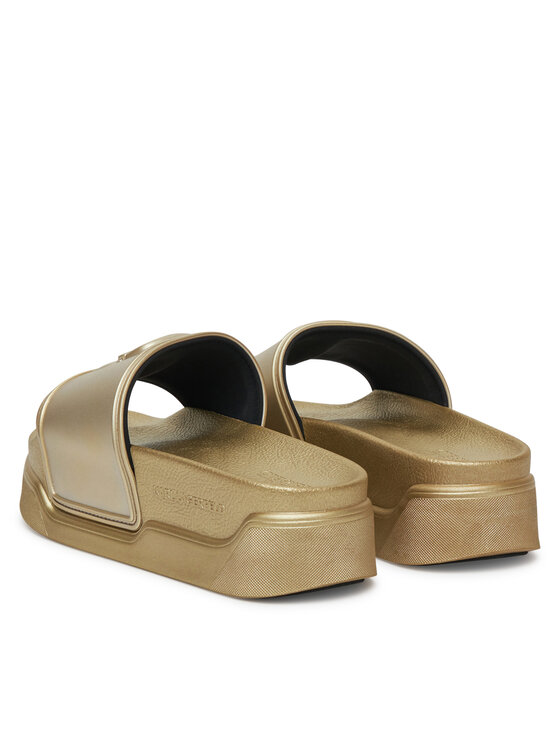 KARL LAGERFELD KARL LAGERFELD Pantoletten Kondominium KL88819 Goldfarben