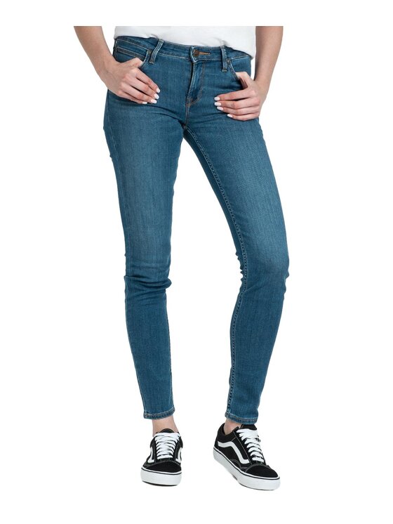 Lee Lee Jeansy L526EMJG Niebieski Skinny Fit