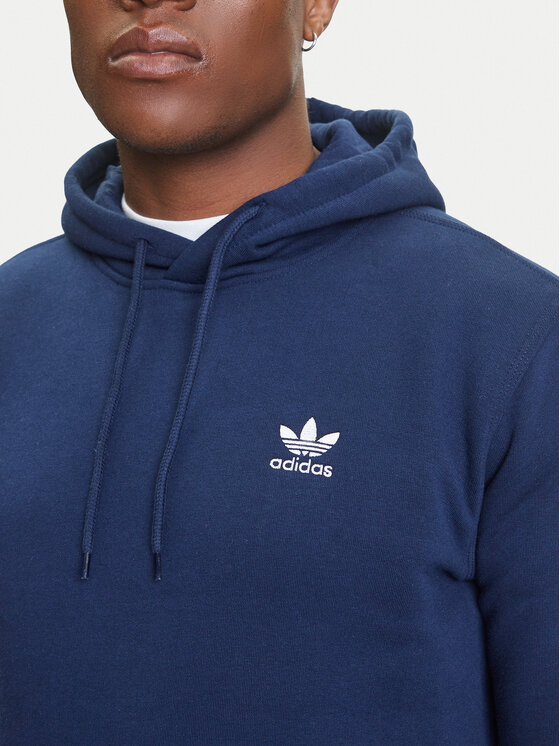 adidas adidas Džemperis Trefoil Essentials IY4929 Tamsiai mėlyna Regular Fit