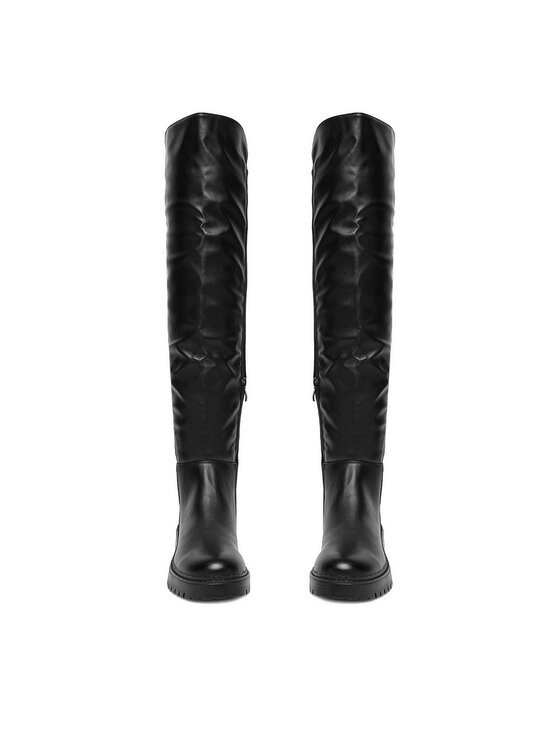 DeeZee DeeZee Čizme preko koljena 58573-10 Crna