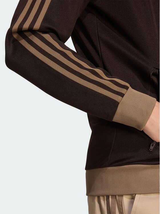 adidas adidas T-Shirt 159248 Brązowy Slim Fit