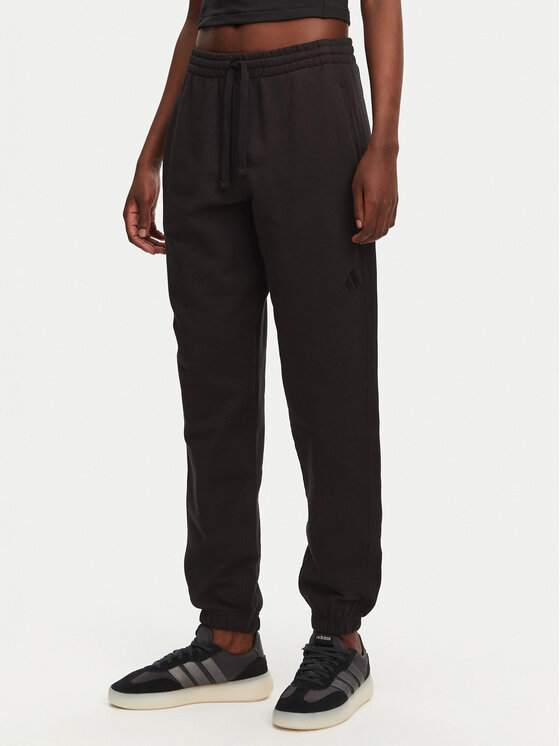 adidas adidas Pantaloni trening ALL SZN French Terry IX3810 Negru Loose Fit
