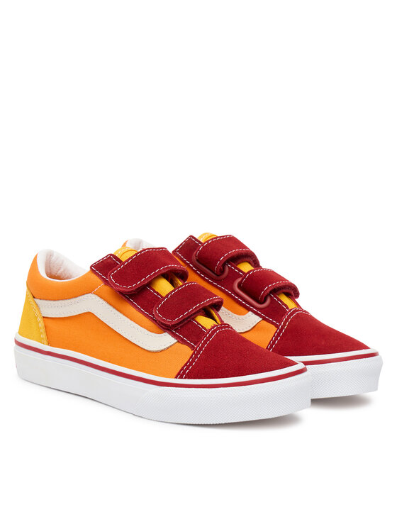 Vans Vans Tenisówki Old Skool V Retro VN000CYABMC1 Pomarańczowy