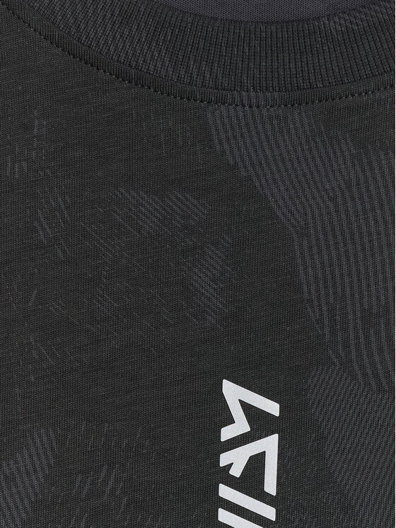 4F 4F T-Shirt BRIGHT TRACK Czarny Regular Fit