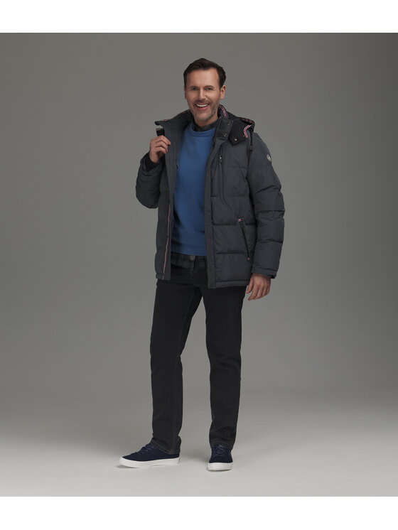 Lee Cooper Lee Cooper Kurtka zimowa RASEL2 Szary Regular Fit