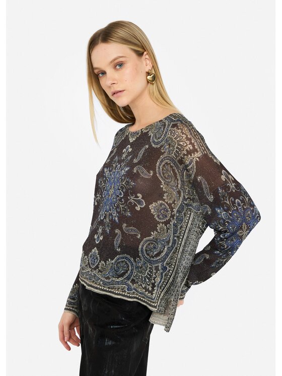 Liu Jo Liu Jo Maglione MF5368MA71NP9156 Marrone Regular Fit