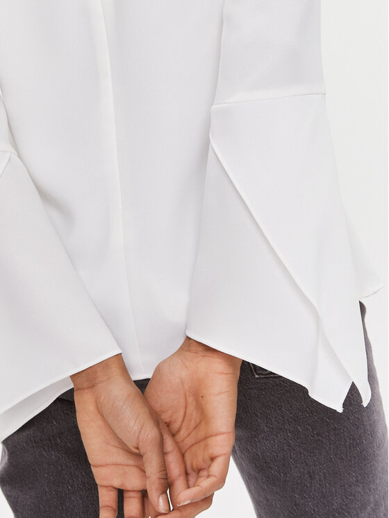 DKNY DKNY Blūze UI3T2180 Écru Regular Fit