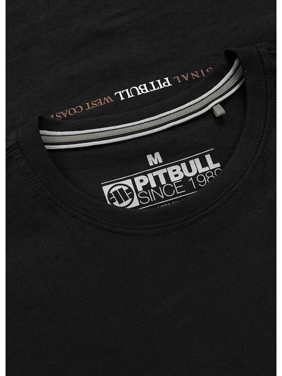 PITBULL PITBULL T-Shirt HATTER Czarny Regular Fit