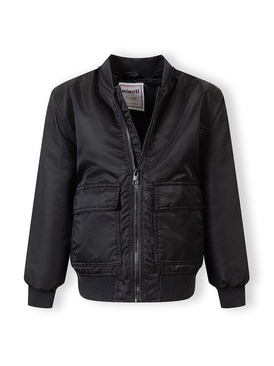 minoti minoti Kurtka przejściowa 29COAT253 Czarny Regular Fit