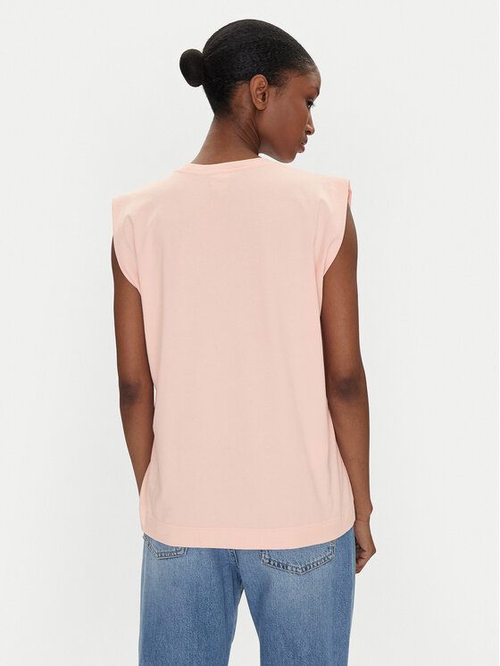 PINKO PINKO Marškinėliai 104268 A2C0 Rožinė Regular Fit