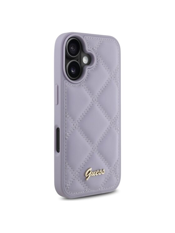 Guess Guess Etui na telefon Apple iPhone 16 Fioletowy