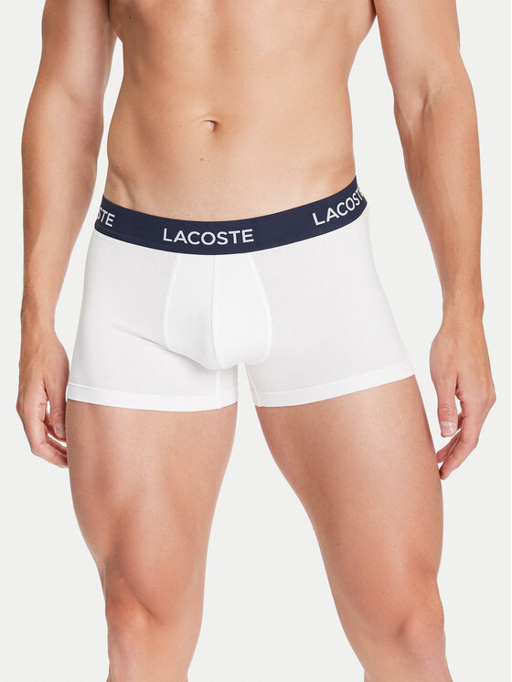 Lacoste Lacoste Σετ μποξεράκια 5 τμχ. 5H1292 Λευκό