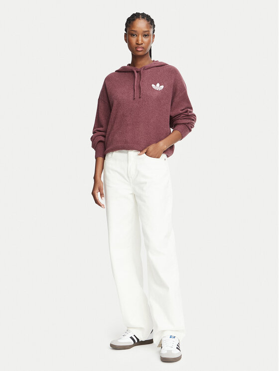 adidas adidas Pluus Essentials IA4447 Bordoopunane Loose Fit