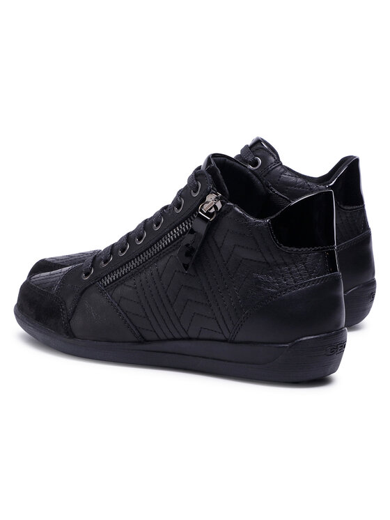 Geox Geox Sneakersy D Myria B D0468B 08522 C9999 Čierna