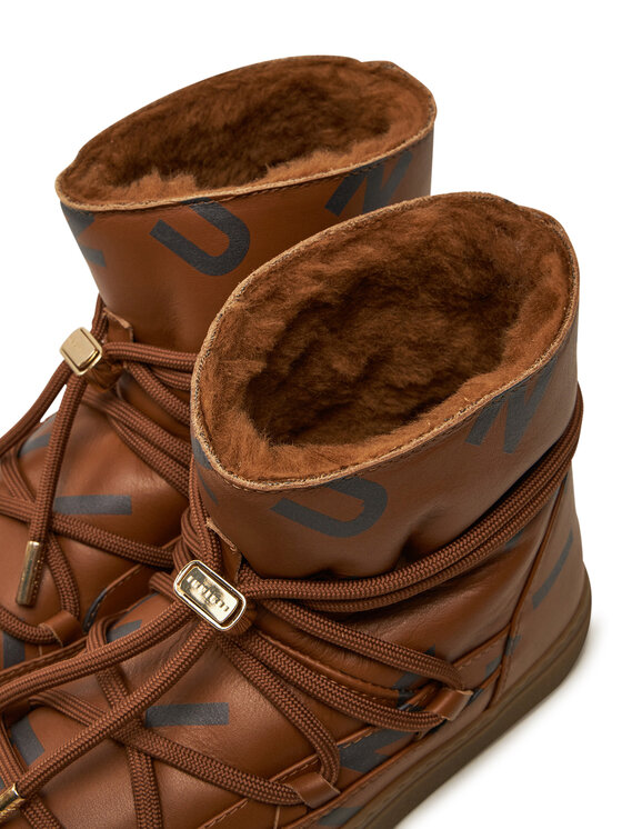 Inuikii Inuikii Sniego batai Full Leather 75202-088 Ruda