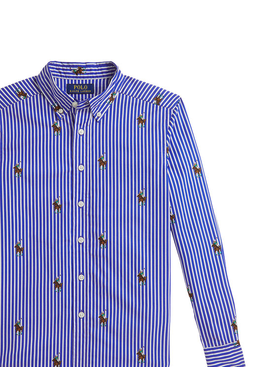 Polo Ralph Lauren Polo Ralph Lauren Košulja 323A96287001 Plava Regular Fit