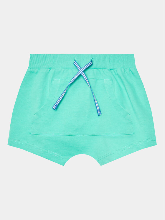 United Colors Of Benetton Pantalon scurți din material 3BL0A9006 Turcoaz Regular Fit
