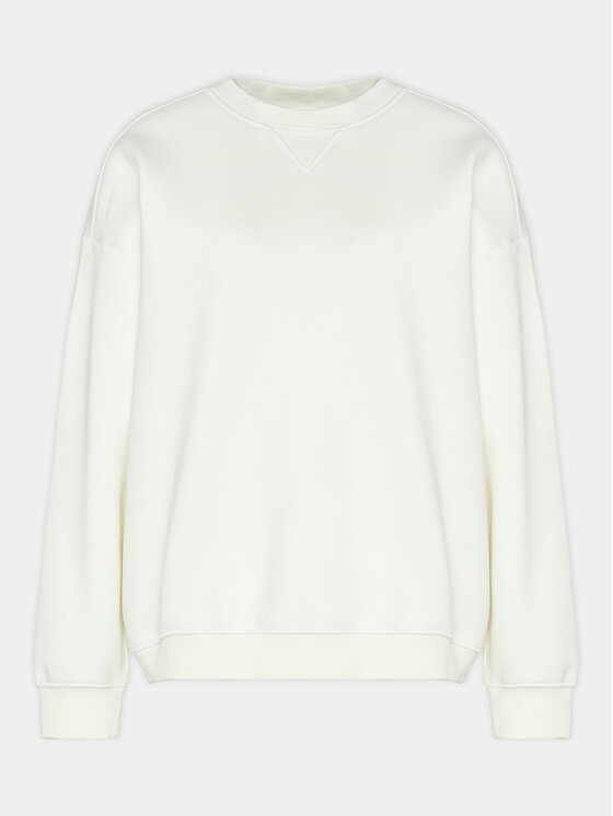 Outhorn Outhorn Majica dugih rukava OTHAW23TSWSF0733 Bijela Regular Fit