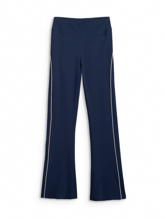 4F 4F Legginsy SPORTS CLUB Granatowy Slim Fit