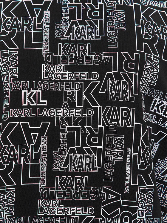 KARL LAGERFELD KARL LAGERFELD Світшот 705060 541900 Чорний Regular Fit