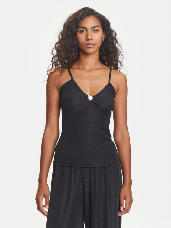 Emporio Armani Emporio Armani Top EW001292 AF12206 FC043 Černá Slim Fit