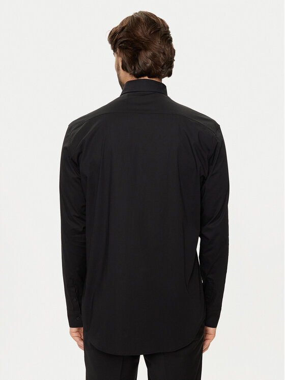 KARL LAGERFELD KARL LAGERFELD Cămașă 605947 544671 Negru Regular Fit
