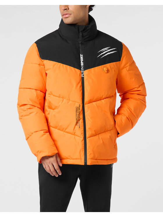 Plein Sport Plein Sport Giubbotto piumino 29540 Arancione Regular Fit