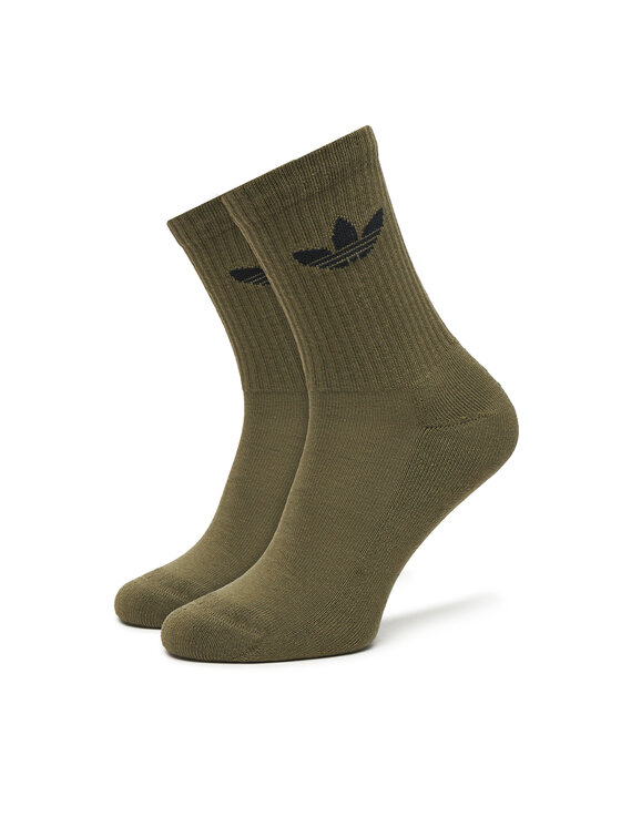adidas adidas 6 pár hosszú szárú unisex zokni Trefoil Cushion JY2680 Színes