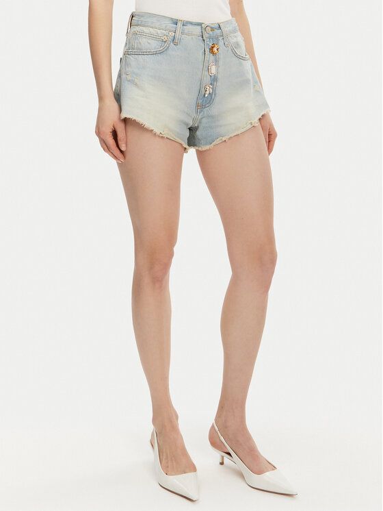 ViCOLO Pantaloncini di jeans DD5096 A Blu Regular Fit, taglia : L