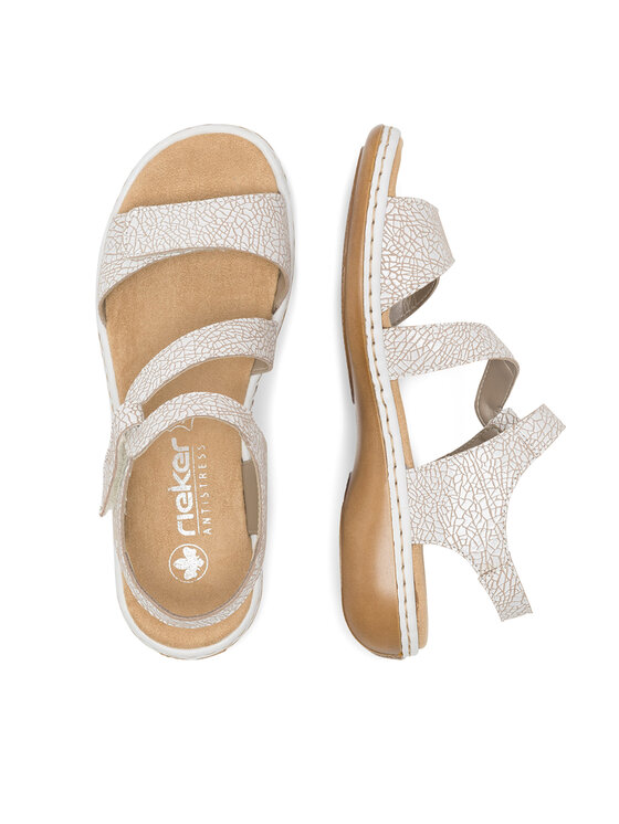 Rieker Rieker Sandali 659C7-81 Bianco
