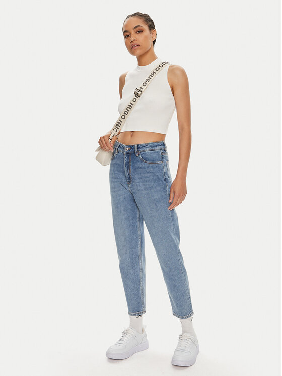 HUGO Hugo Джинси 938 50513746 Голубий Relaxed Fit